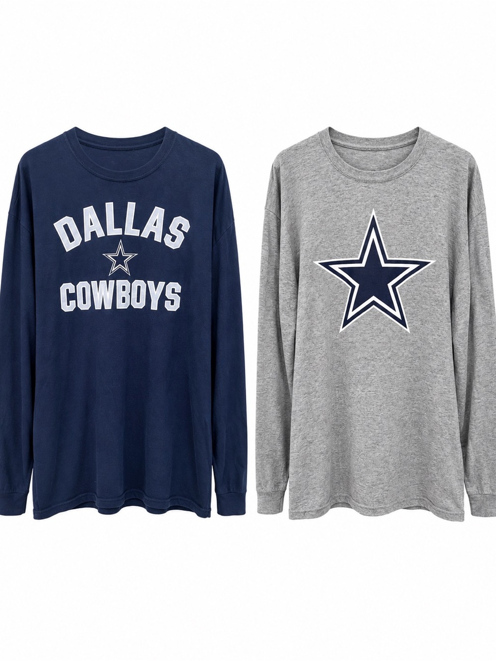 Dallas Cowboys Nike + Fanatics Long Sleeve Shirt Lot – 3XL/4XL NFL Football